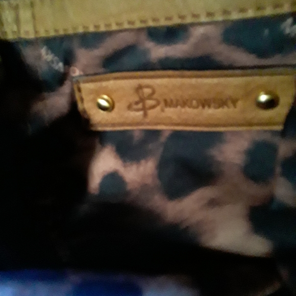 B Makowsky large leather bag/purse - Picture 5 of 12